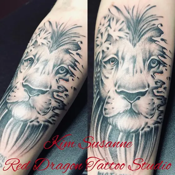 Black & Grey Tattoo aus dem Red Dragon Tattoo Studio Kleve