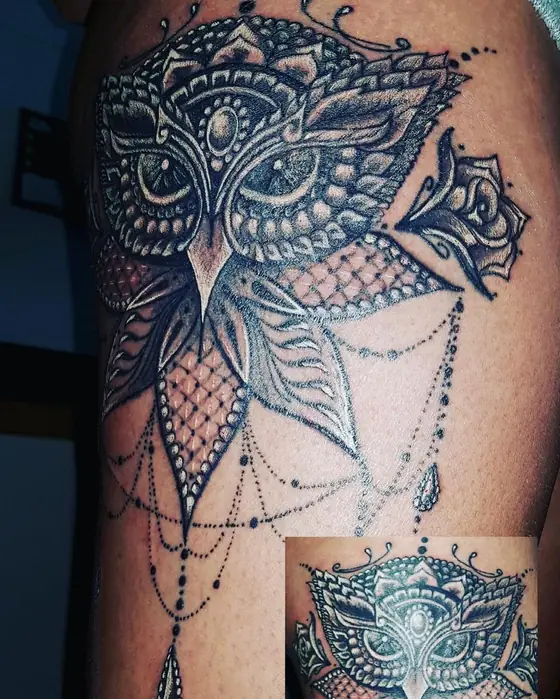Mandala & Ornamental Tattoo aus dem Red Dragon Tattoo Studio Kleve