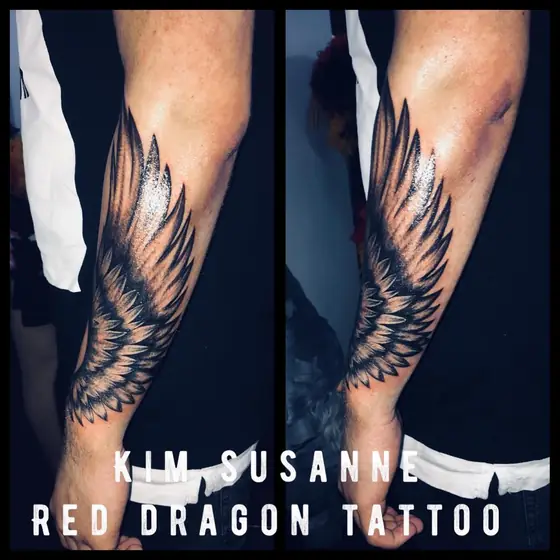 Black & Grey Tattoo aus dem Red Dragon Tattoo Studio Kleve