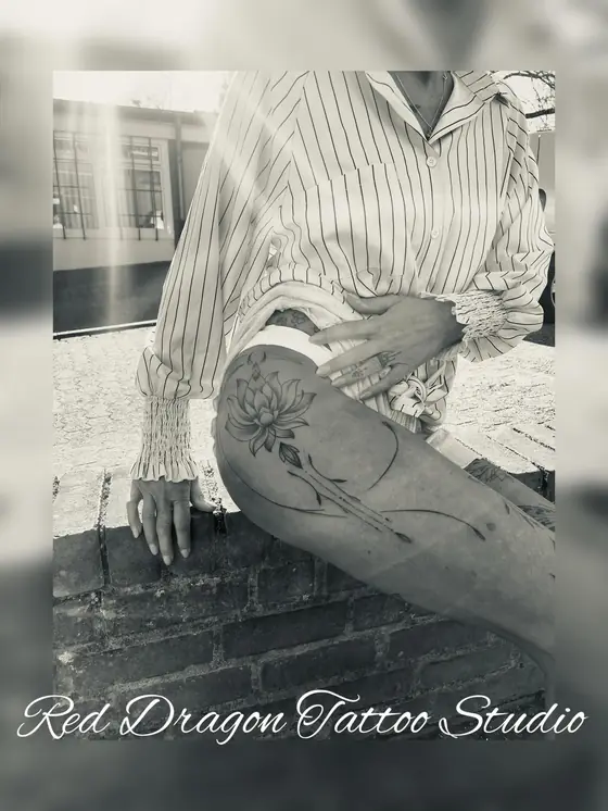 Black & Grey Tattoo aus dem Red Dragon Tattoo Studio Kleve
