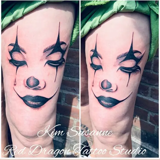 Farbe Tattoo aus dem Red Dragon Tattoo Studio Kleve