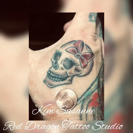 Farbe Tattoo aus dem Red Dragon Tattoo Studio Kleve
