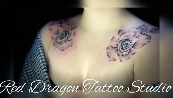 Fineline & Floral Tattoo aus dem Red Dragon Tattoo Studio Kleve
