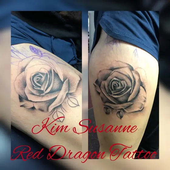 Black & Grey Tattoo aus dem Red Dragon Tattoo Studio Kleve