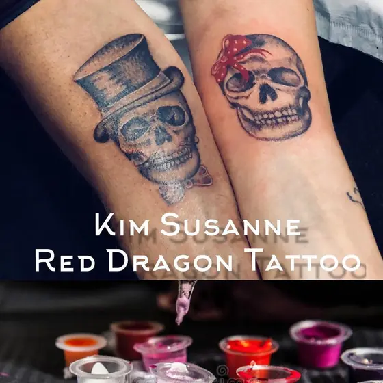 Farbe Tattoo aus dem Red Dragon Tattoo Studio Kleve