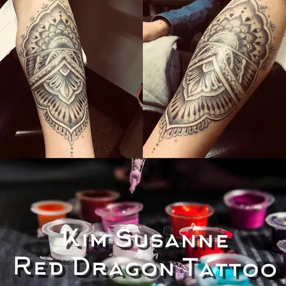 Mandala & Ornamental Tattoo aus dem Red Dragon Tattoo Studio Kleve