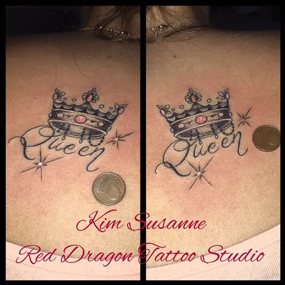 Schrift & Lettering Tattoo aus dem Red Dragon Tattoo Studio Kleve