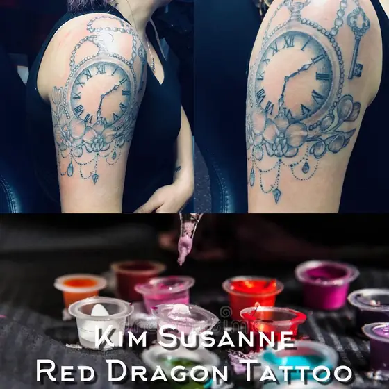 Mandala & Ornamental Tattoo aus dem Red Dragon Tattoo Studio Kleve