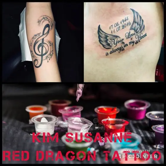Black & Grey Tattoo aus dem Red Dragon Tattoo Studio Kleve