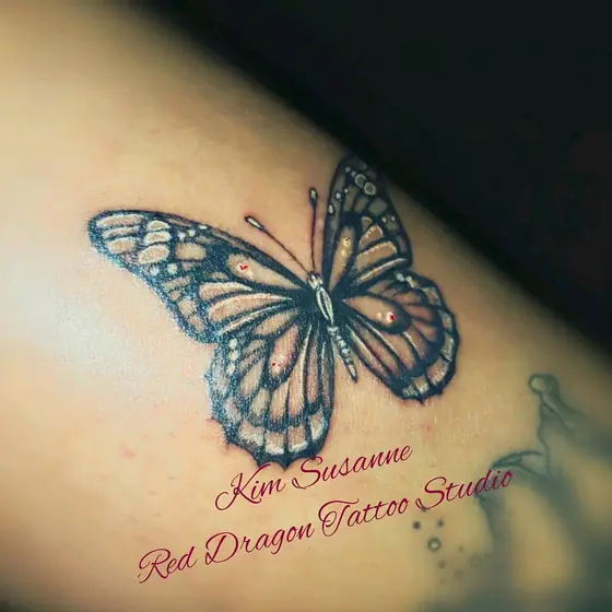 Farbe Tattoo aus dem Red Dragon Tattoo Studio Kleve