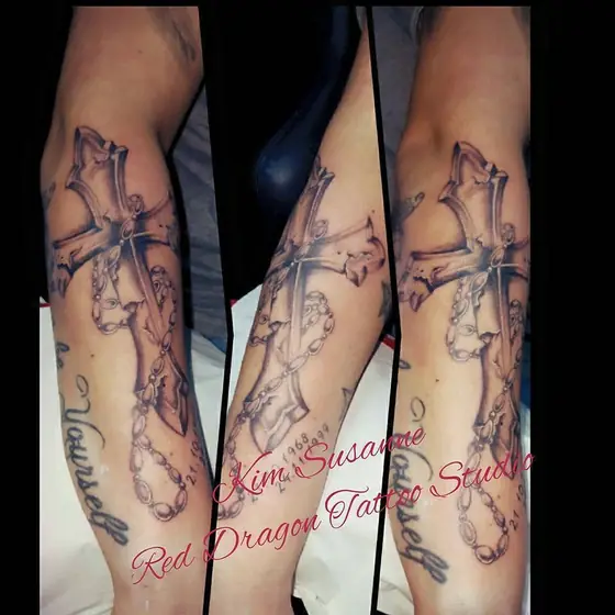Fineline & Floral Tattoo aus dem Red Dragon Tattoo Studio Kleve